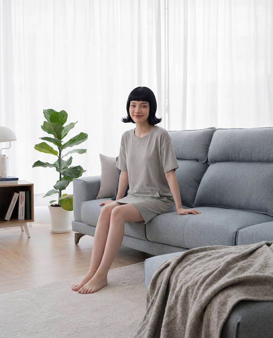 沙發軟硬 推推沙發 小美 頭枕